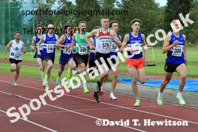 800 metres, 2023 NEGP 4 Monkton, Wed., July 12th.  Photo: David T. Hewitson/Sports for All Pics